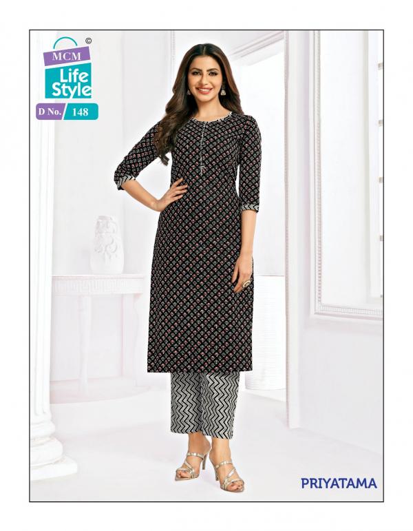 MCM Priyatma Vol-2 Cotton Exclusive Designer Kurti with Pant Collection